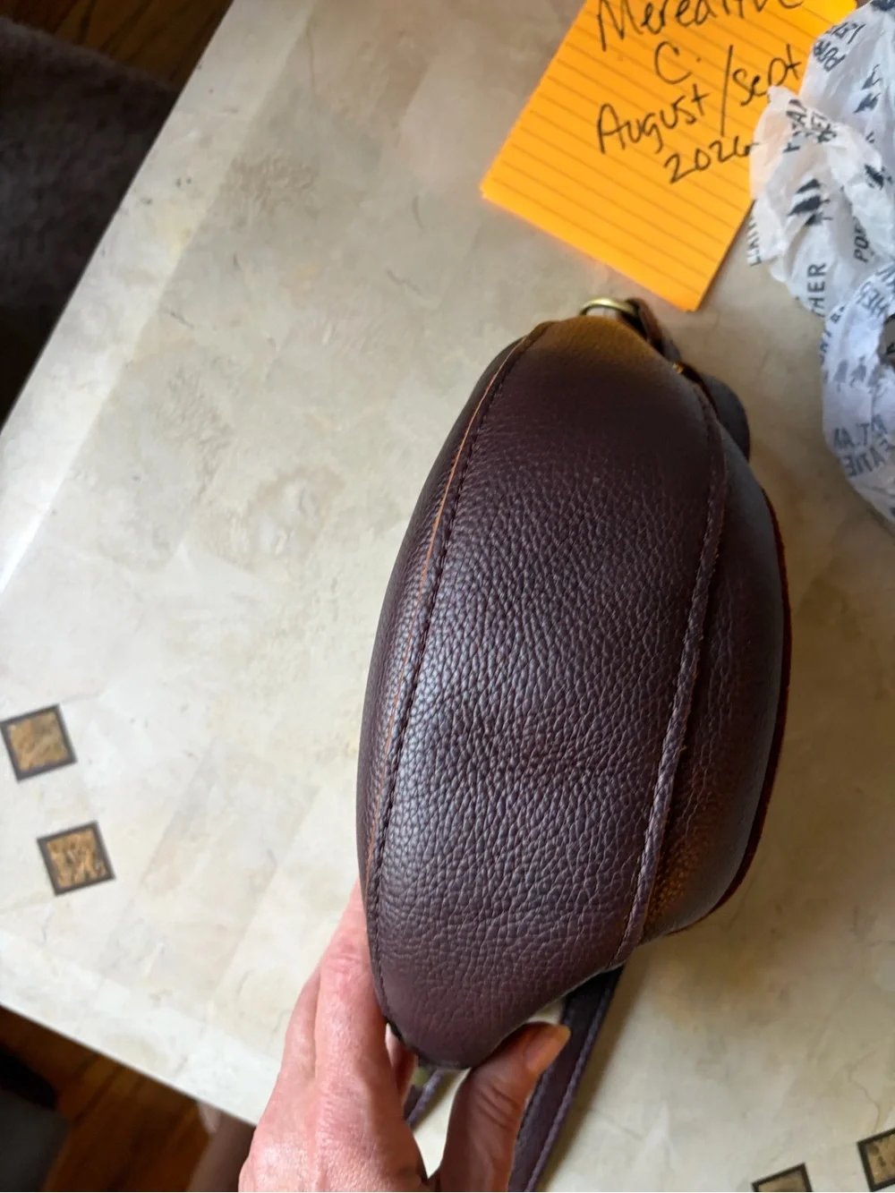 Portland Leather timeless brown
